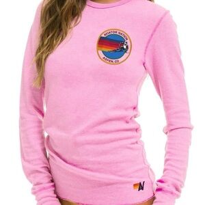 New with tags Aviator Nation Vibrant Pink Crewneck size XS